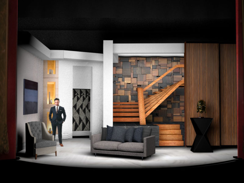 "The Goat or Who is Sylvia" Scenic Design